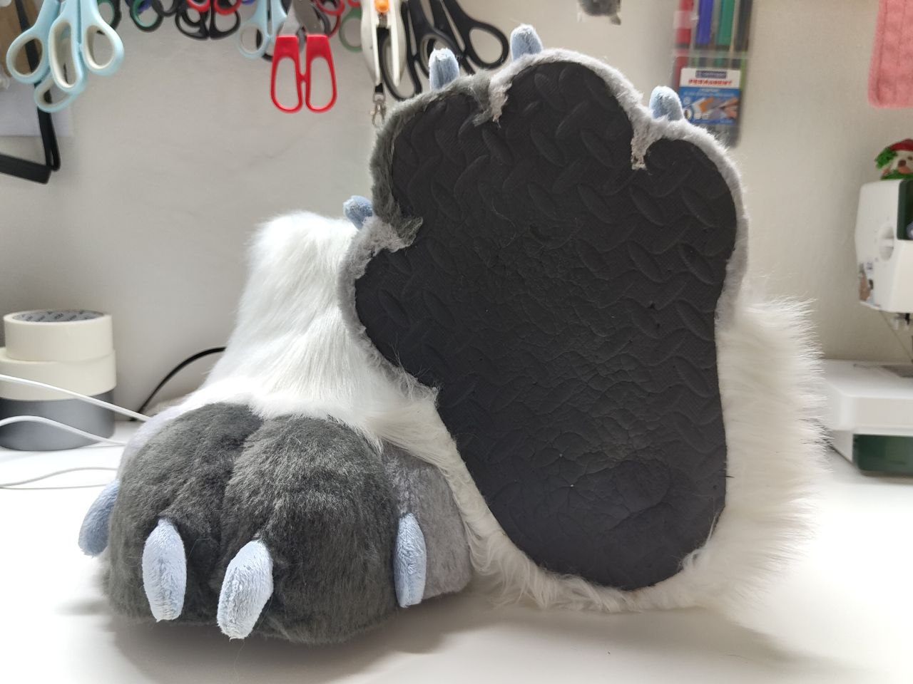 EVA soles after few hours of suiting :(
