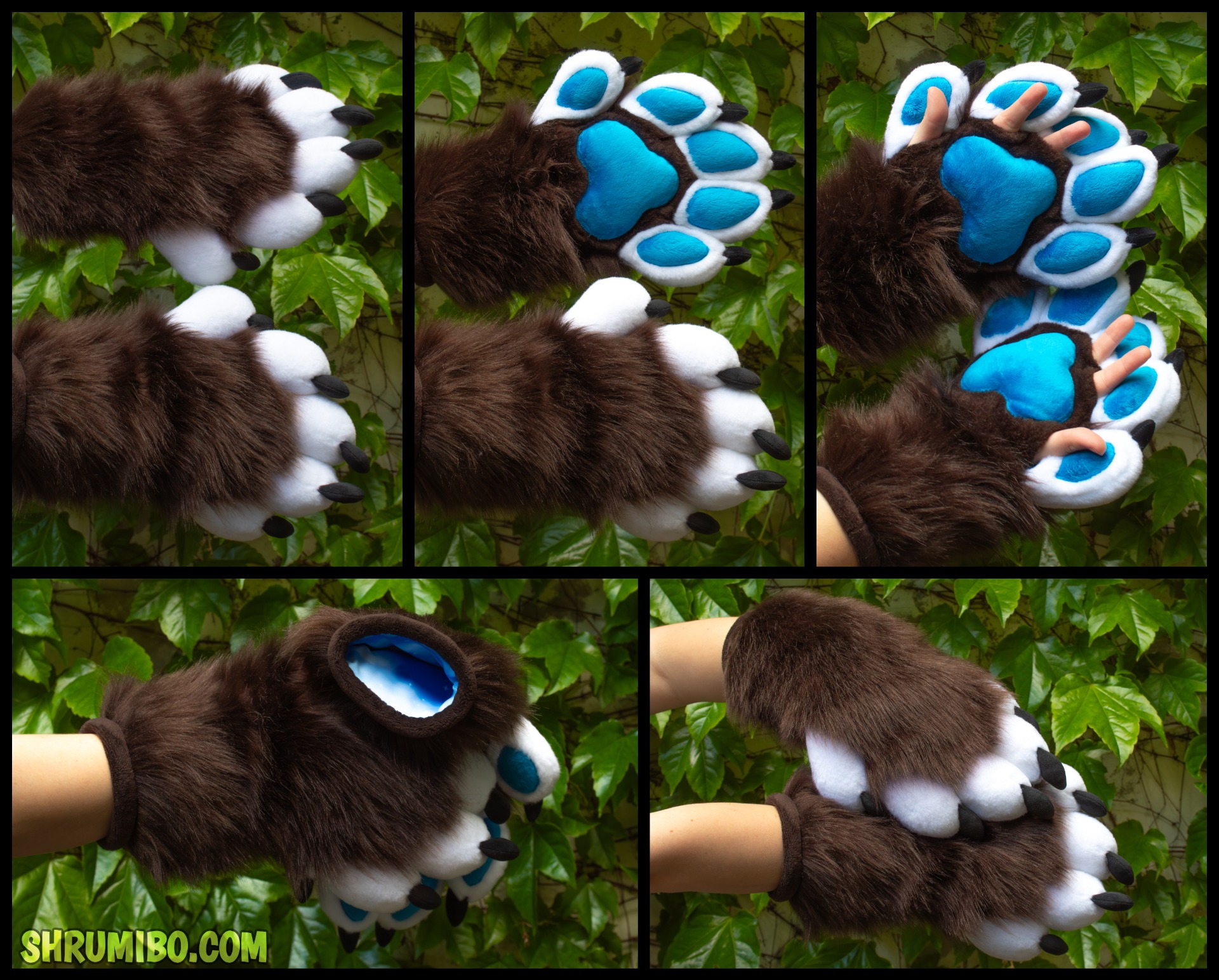 5 fingered paws - KloofSuits pattern