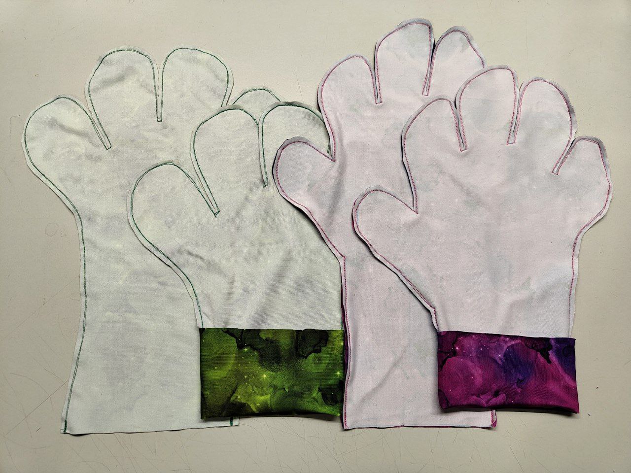 WIP of handpaw lining